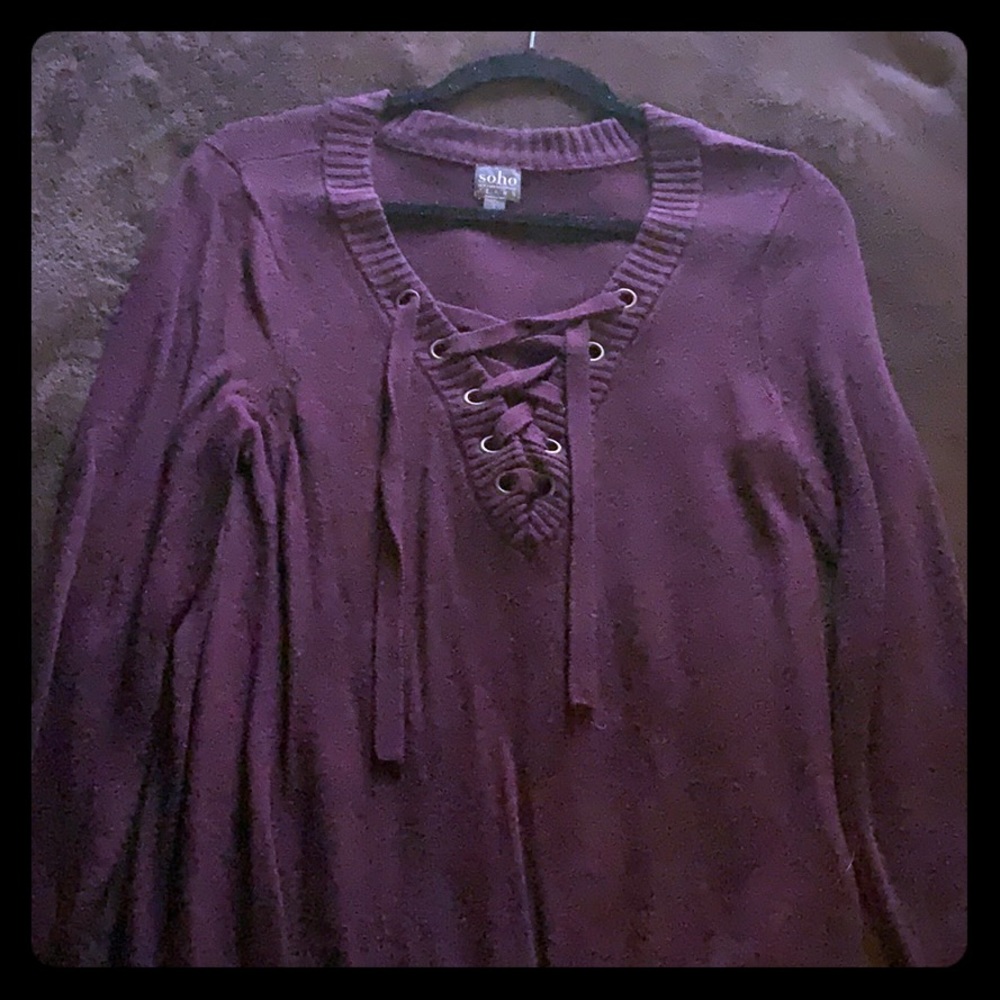 Dark Purple Sweater